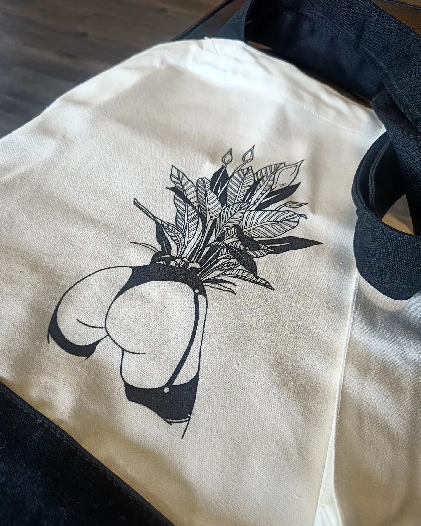 BOOTY COTTON TOTE BAG